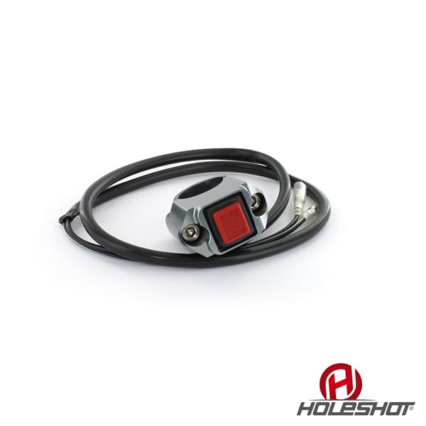 Holeshot, Dödarknapp, CNC Aluminum, Yamaha 90-07 WR250, 08-20 WR250R, 74-21 YZ250, 90-07 WR125, 74-21 YZ125, 02-21 YZ85, 98-00 WR200, 80-01 YZ80