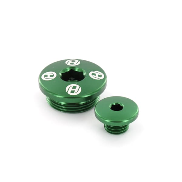 Holeshot, Motorplugg, GRÖN, Kawasaki 08-12 KLX450, 19-21 KX450, 06-18 KX450F, 19-20 KX250, 11-18 KX250F