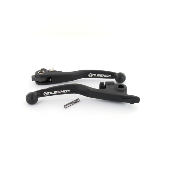 Holeshot, Broms/Kopplingsgrepp Par, SVART, KTM 14-16 125 EXC/200 EXC, 14-15 125 SX/150 SX, Husqvarna 16-21 FC 450, 14-21 FE 450, 16-21 FC 250, 14-21 FE 250/TC 250, 14-17 TE 250/TE 300, 18-21 TE 250i/TE 300i, 16-21 FC 350, 14-21 FE 350, 14-21 TC 125, 14-16