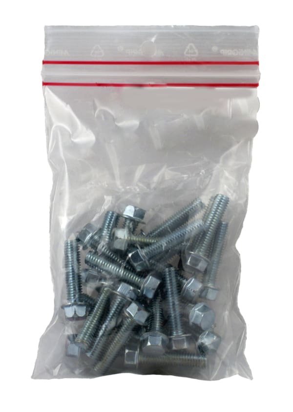 Holeshot, Skruvpåse, M6 x 20mm  25pack