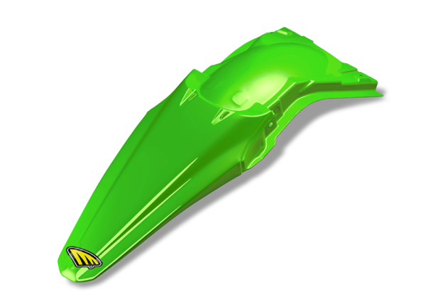 Cycra, Bakskärm Powerflow, GRÖN, Kawasaki 12-15 KX450F, 13-16 KX250F