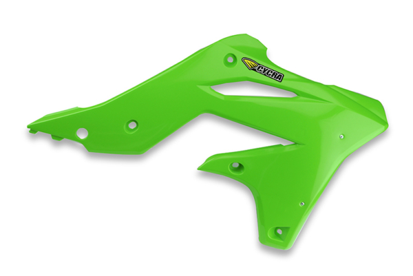 Cycra, Kylarvingar Intake Powerflow, GRÖN, Kawasaki 13-16 KX250F