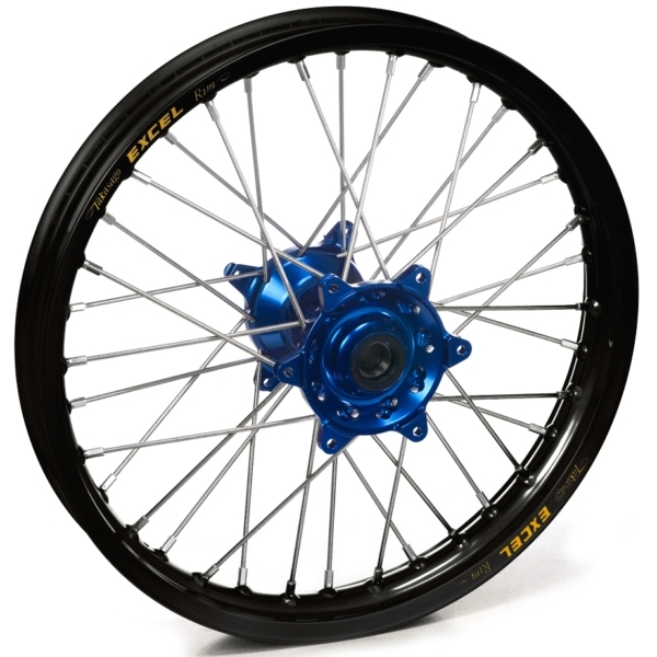 Haan Wheels, Komplett Hjul, 1,6, 14", BAK, SVART BLÅ, KTM 21 85 SX, Husqvarna 21 TC 85, GasGas 21 MC 85