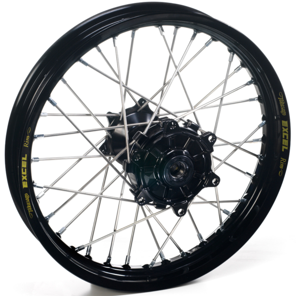 Haan Wheels, Komplett Hjul, 1,85, 19", BAK, SVART, Suzuki 05-21 RM-Z450, 07-21 RM-Z250