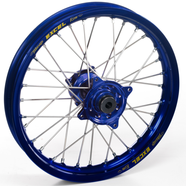 Haan Wheels, Komplett Hjul, 1,60, 21", FRAM, BLÅ, SHERCO 12-13 450 Enduro Racing/510 SE Racing, 13 450 SE, 14-19 450 SEF, 20-21 450 SEF-R, 04-11 Enduro 4.5i, 12-19 250 SE/300 SE, 14-19 250 SEF/300 SEF, 20-21 250 SEF-R/250 SE-R/300 SEF-R/300 SE-R, 07-11 En