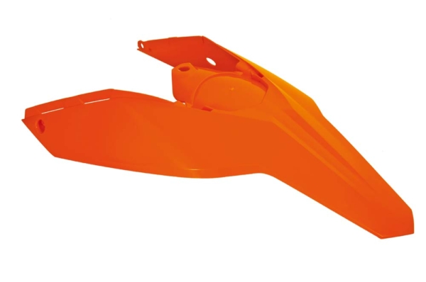 Rtech, Bakskärm/Sidopanel, ORANGE, KTM 08-11 450 EXC-F, 08-11 250 EXC/250 EXC-F, 08-11 125 EXC/300 EXC/530 EXC, Husaberg 11-12 TE250/TE300, 12 TE125