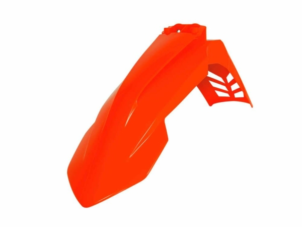 Rtech, Framskärm, NEON ORANGE, KTM 17-21 450 EXC-F, 16-21 450 SX-F, 18-21 250 EXC TPI/300 EXC TPI, 17 250 EXC/300 EXC, 17-21 250 EXC-F/250 SX, 16-21 250 SX-F, 17-21 350 EXC-F/500 EXC-F, 16-21 350 SX-F, 16-21 125 SX/150 SX, 17-19 125 XC-W/150 XC-W, 20-21 1
