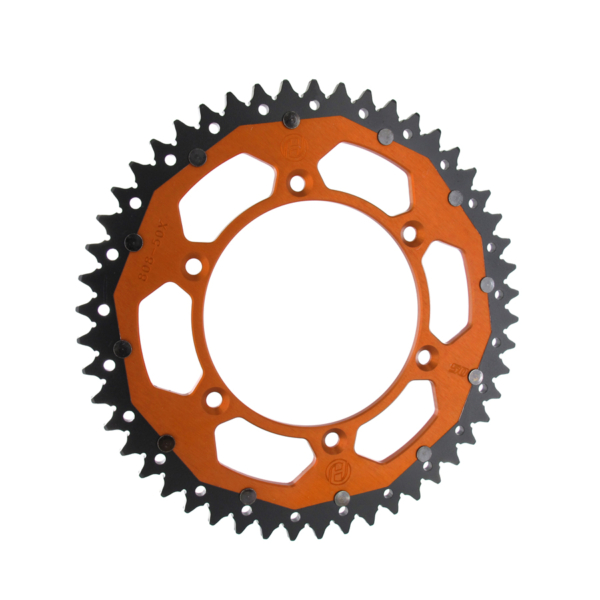 Holeshot, Bakdrev AIR, 420, 48, ORANGE, KTM 00-21 65 SX, 99-00 60 SX, Husqvarna 17-21 TC 65, GasGas 21 MC 65