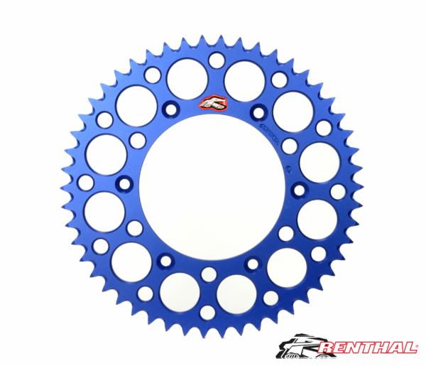 Renthal, Bakdrev, 520, 52, BLÅ, KTM 03-21 450 EXC-F/450 SX-F, 03-17 250 EXC, 18-21 250 EXC TPI/300 EXC TPI, 03-21 250 EXC-F/250 SX-F, 92-21 250 SX, 90 250 SX, 10-21 350 EXC-F/350 SX-F, 91-16 125 EXC, 92-21 125 SX, 17-19 125 XC-W/150 XC-W, 08 144 SX, 20-21