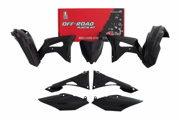 Rtech, Plastkit, SVART, Honda 19-20 CRF450R, 19-21 CRF250R