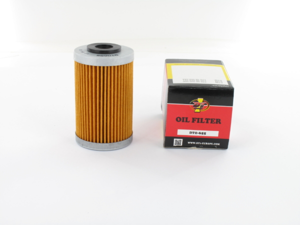 DT-1, Oljefilter, KTM 12-16 450 EXC-F/500 EXC, 13-15 450 SX-F, 07-12 250 EXC-F, 05-12 250 SX-F, Husqvarna 14-15 FC 450, 14-16 FE 450/FE 501, Husaberg 09-14 FE450, 10-11 FX450/FS570, 13 FE250, 10-12 FE390, 13-14 FE501, 09-12 FE570