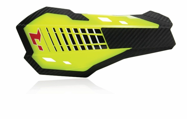 Rtech, Handskydd HP2 inkl universal fäste, NEON GUL