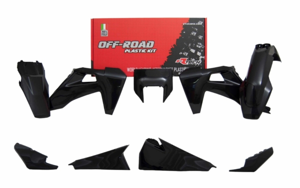 Rtech, Plastkit, SVART, Husqvarna 20-21 FE 450, 20-21 FE 250/TE 250i, 20-21 FE 350/FE 501/TE 150i/TE 300i