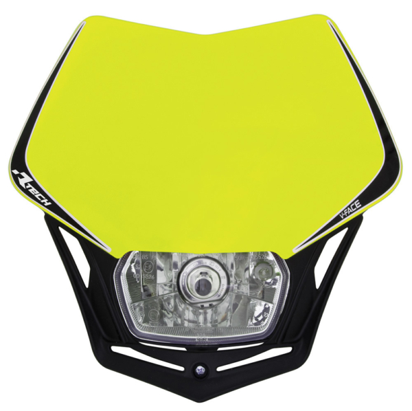 Rtech, Framlampa V-Face, NEON GUL