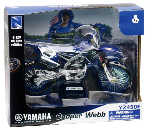 New-Ray, 1:12 Yamaha YZF450 Factory Racing Cooper Webb