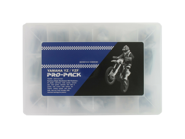 Holeshot, Komplett Skruvkit, Yamaha 03-20 WR450F, 03-21 YZ450F, 90-07 WR250, 17-19 WR250, 01-21 WR250F/YZ250F, 08-20 WR250R, 74-21 YZ250, 90-07 WR125, 74-21 YZ125, 02-21 YZ85, 98-00 WR200/WR400F, 01-02 WR426F, 98-99 YZ400F, 00-02 YZ426F, 74-01 YZ80