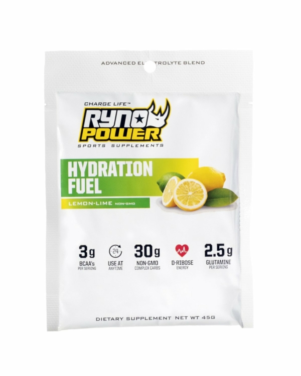 Ryno Power, Hydration Fuel 1st portionsförpackning, Lemon Lime