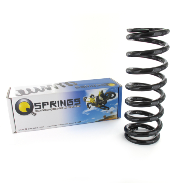 Q-Springs, WP Stötdämparfjäder, 38N, KTM 17-21 250 SX, 17-18 250 SX-F, 17-18 350 SX-F, 16-21 125 SX/150 SX, 17-19 125 XC-W/150 XC-W, 20-21 150 EXC TPI, Husqvarna 16-21 FC 250/TC 250, 17-20 FC 350, 16-21 TC 125, 17-19 TX 125, 20-21 TE 150i