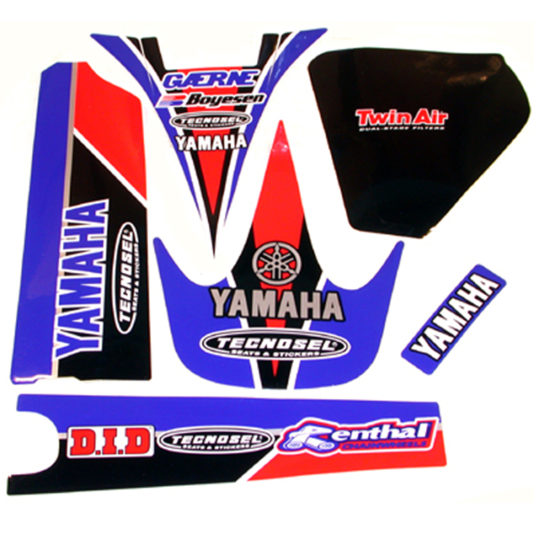 Tecno-X, Sponsorset YZ 426, 2000 Röd-Blå, Yamaha 00 YZ426F