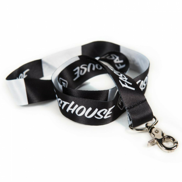 FASTHOUSE, FASTHOUSE STRIPE LANYARD, BLACK