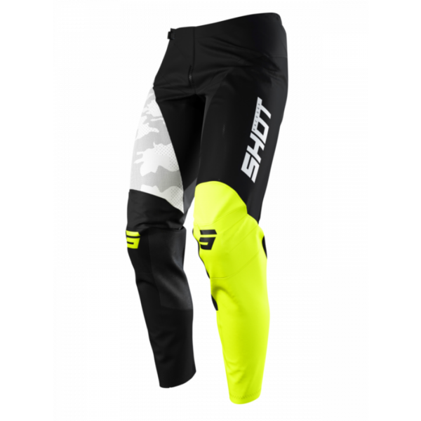 SHOT, CONTACT BYXA CAMO NEON YELLOW, VUXEN