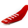 ONEGRIPPER Seat Cover - RIBBED - RED white
