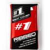 ONEGRIPPER Seat Cover - RIBBED - RED white - Bild 2