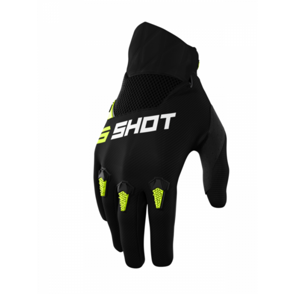 SHOT, DEVO HANDSKAR, BARN, NEON YELLOW