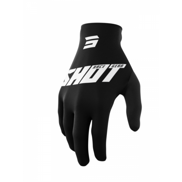SHOT, RAW HANDSKAR BURST BLACK, VUXEN