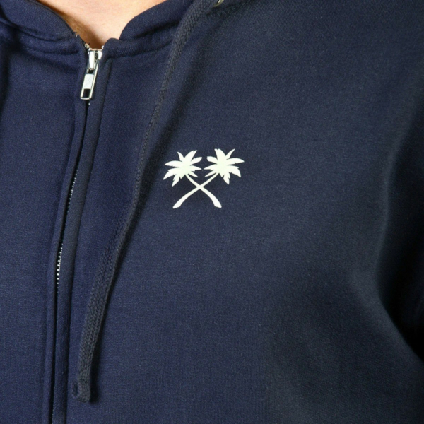 FASTHOUSE, HAVEN HOODED ZIP-UP, NAVY - SM, VUXEN, BLÅ - Bild 5