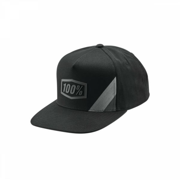 100%, CORNERSTONE TRUCKER HAT BLACK/GREY, VUXEN, SVART GRÅ