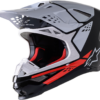 ALPINESTARS HJÄLM SM8 BLACK/WHITE/RED