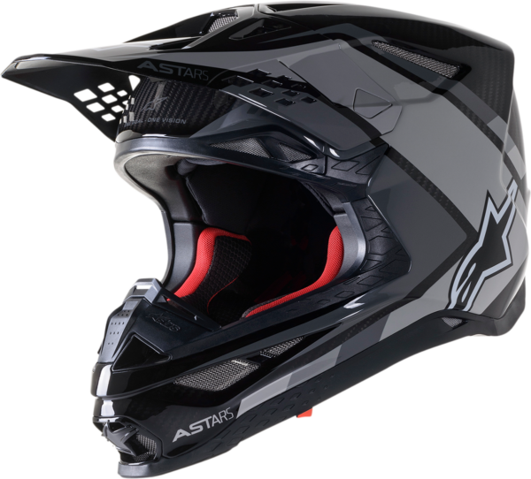 ALPINESTARS HJÄLM SM10 CARB BLACK/GREY