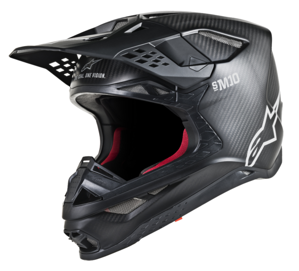 ALPINESTARS HJÄLM SM10 SOLID CARBON