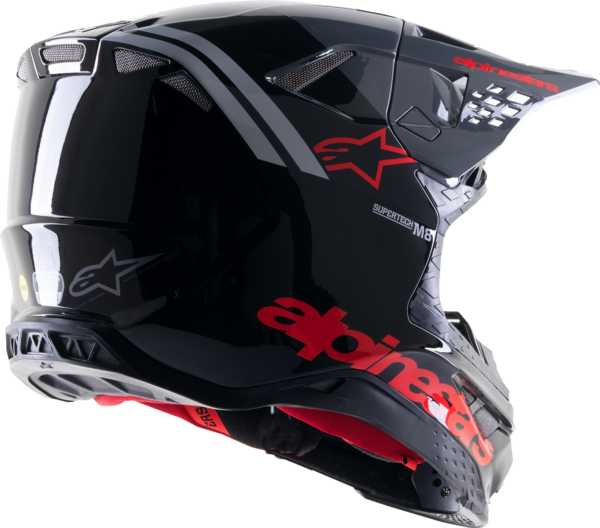 ALPINESTARS HJÄLM SM8 RADIUM 2 BLACK/RED - Bild 2