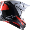 ALPINESTARS HJÄLM SM8 BLACK/WHITE/RED - Bild 2