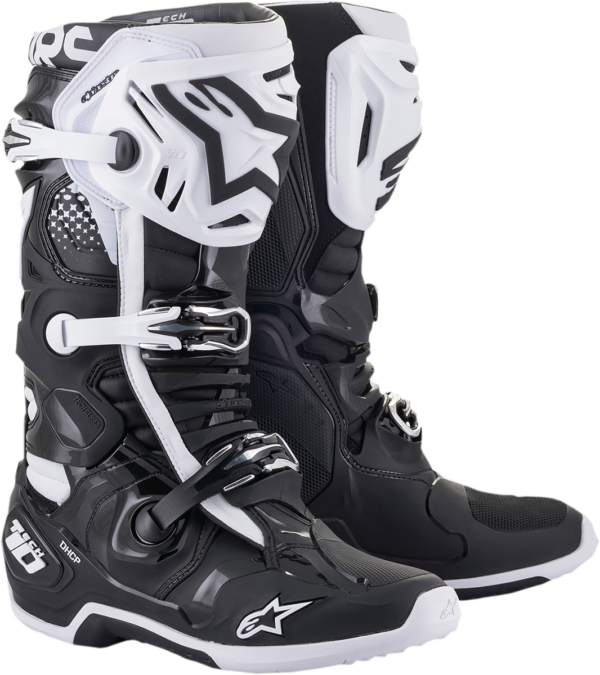 ALPINESTARS Tech 10 Crosstövlar Svart/Vit