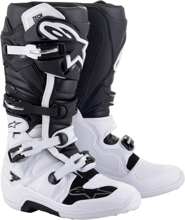 ALPINESTARS Tech 7 Crosstövlar Vit/Svart