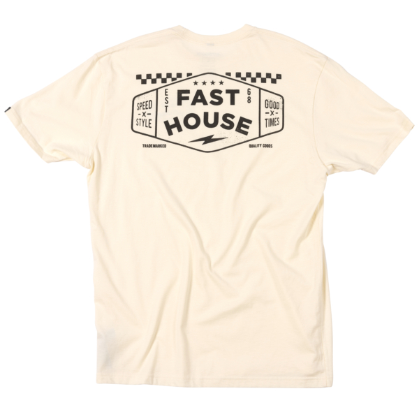 Fasthouse, Station SS Tee, Natural, VUXEN, L