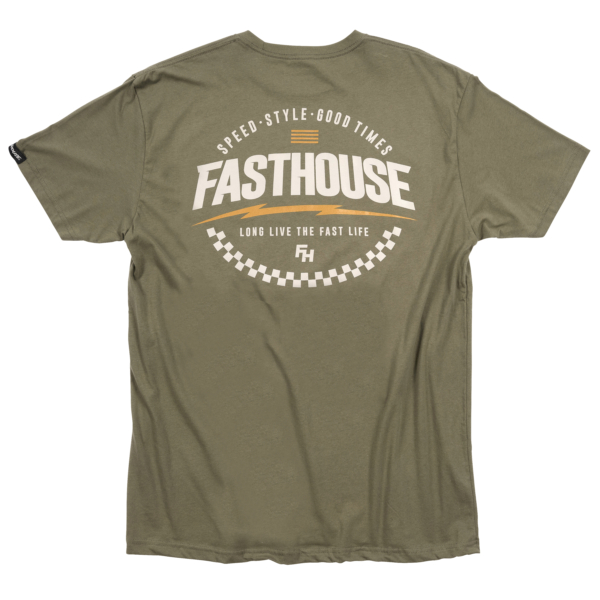 Fasthouse, Sparq SS Tee, Military Green, VUXEN, XL