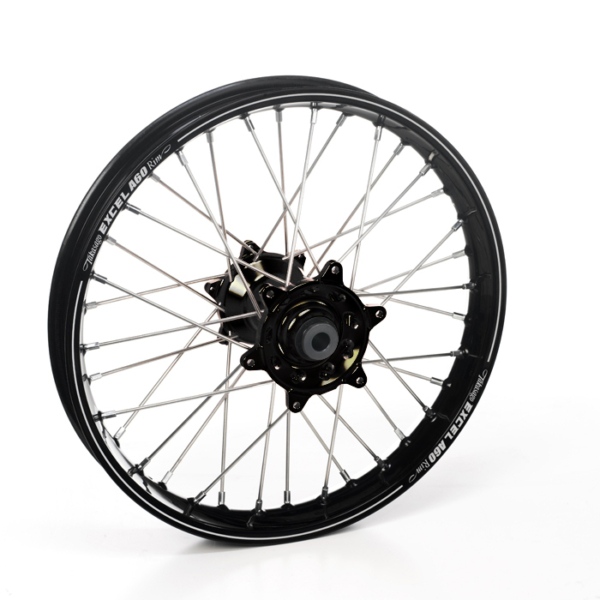 Haan Wheels, Komplett Hjul A60, 1,85, 19", FRAM, SVART, Honda 13-25 CRF450R, 14-25 CRF250R, 19 CRF250X