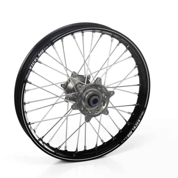 Haan Wheels, Komplett Hjul, 2,15, 18", BAK, SVART GRÅ, Kawasaki 06-18 KX450F, 03-08 KX250, 19-24 KX250, 04-18 KX250F, 03-08 KX125