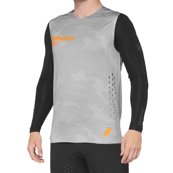 100%, R-CORE CONCEPT Jersey Grey Camo, VUXEN, S