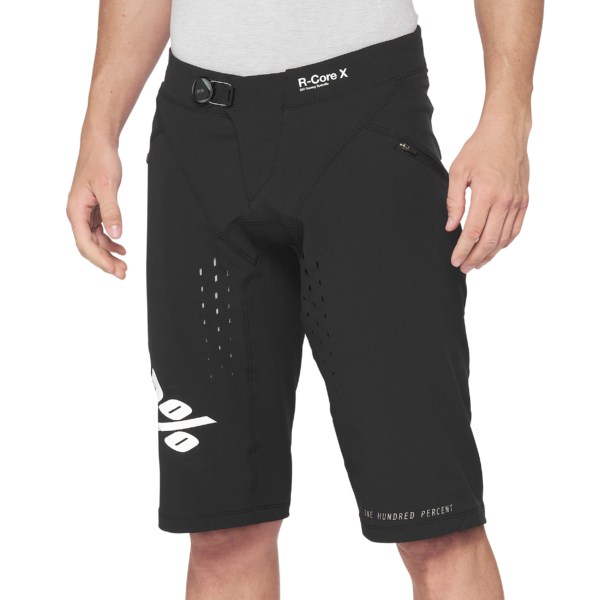 100%, R-CORE X Shorts Black, VUXEN, 36