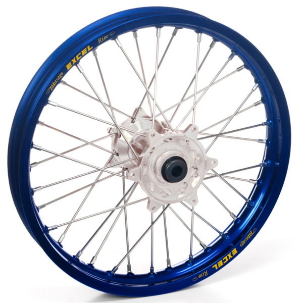 Haan Wheels, Komplett Hjul, 4,25, 18", BAK, SILVER BLÅ, Yamaha 22-24 TÉNÉRÉ 700