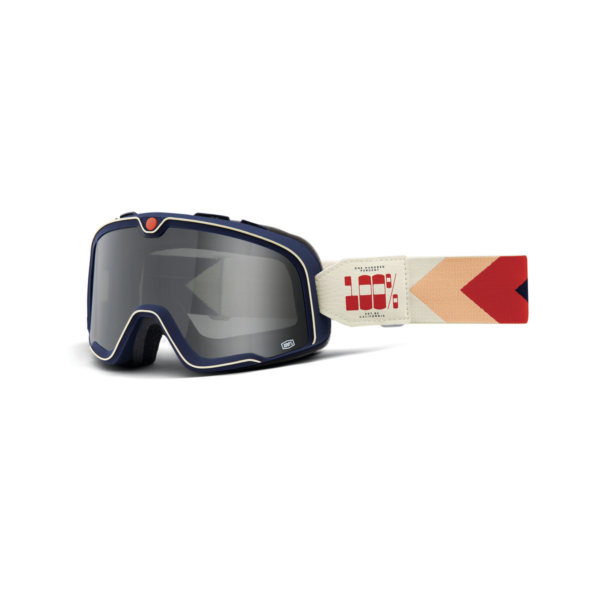 100%, BARSTOW Goggle Teluride - Smoke Lens, VUXEN