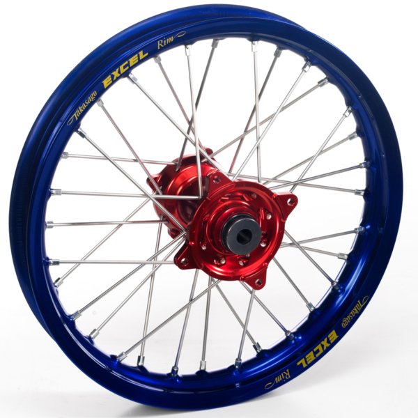 Haan Wheels, Komplett Hjul, 4,25, 18", BAK, RÖD BLÅ, Yamaha 22-24 TÉNÉRÉ 700