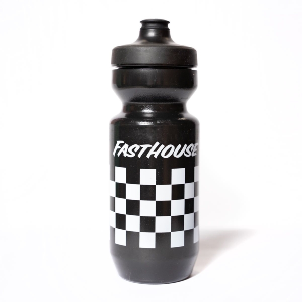 Fasthouse, Checkers Water Bottle, Black (kopia)