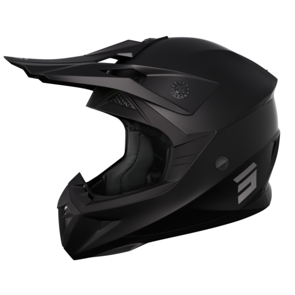 Shot, HJÄLM PULSE KID SOLID 2.0 BLACK MATT, BARN, S
