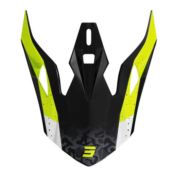 Shot, SKÄRM PULSE AIRFIT BLACK WHITE NEON YELLOW GLOSSY